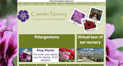 Desktop Screenshot of cramdennursery.co.uk